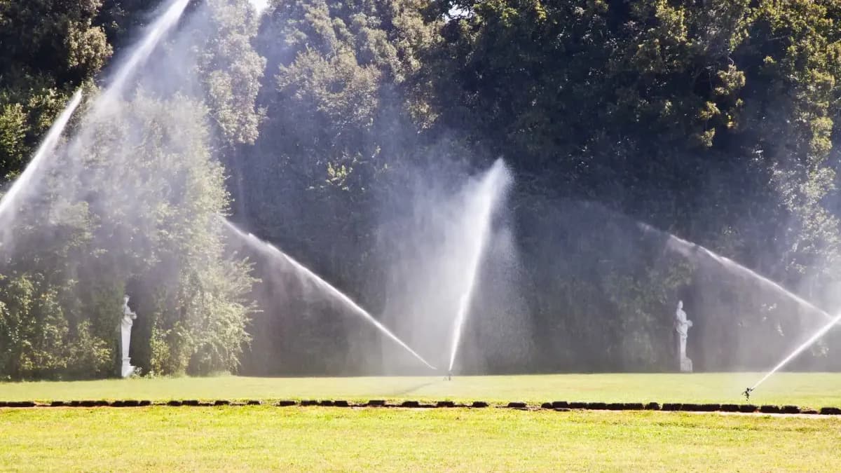 Por que a irrigação é importante para o sucesso da Grama Líquida®?